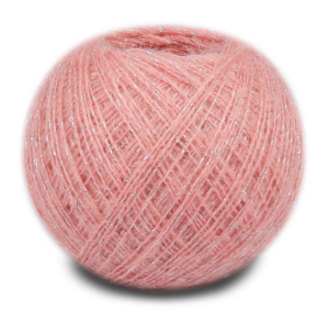 LUSTER 30% Kid Mohair 30% Merino Wool 40% Nylon - with Lurex